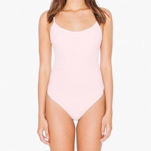 American Apparel 2x2 U-back Bodysuit
